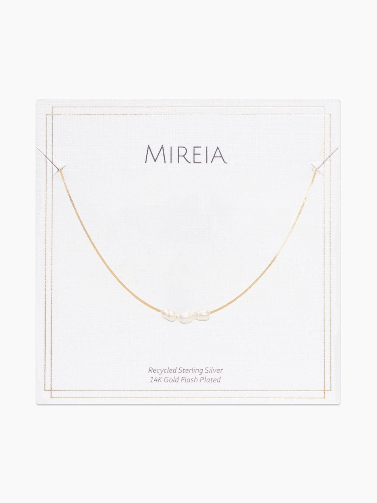 Petite Pearl & Chain Necklace - Bridal Bundle