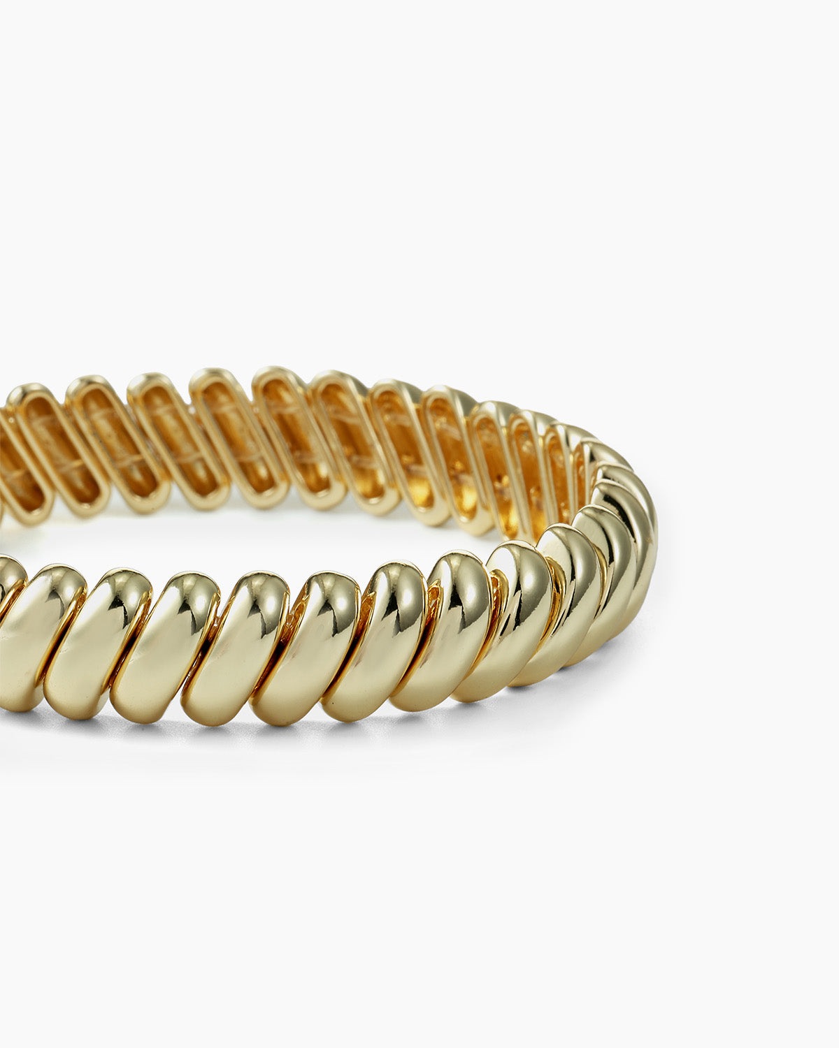 Ribbed Stretch Bracelet