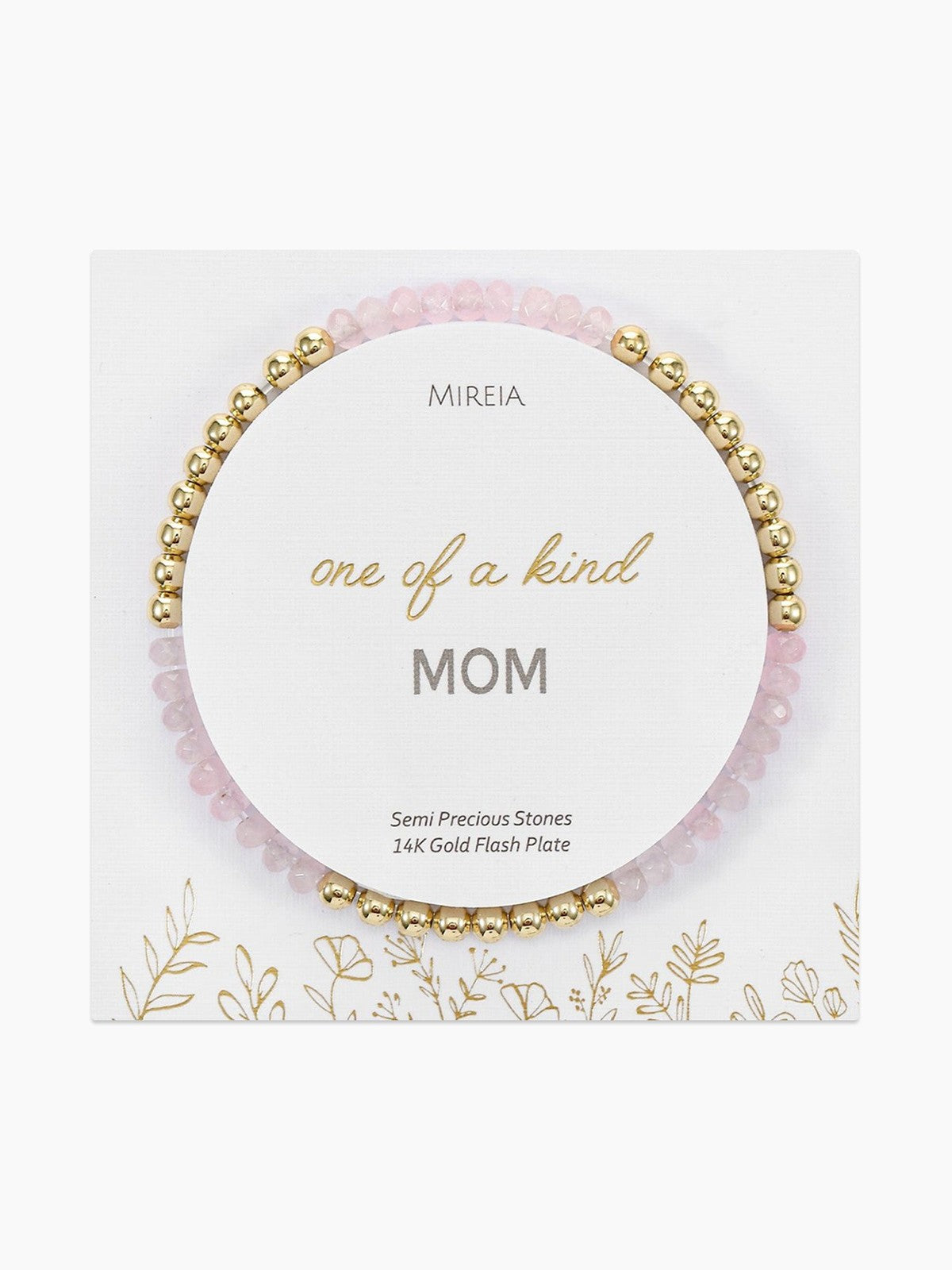 Rose Quartz Beaded Bracelet