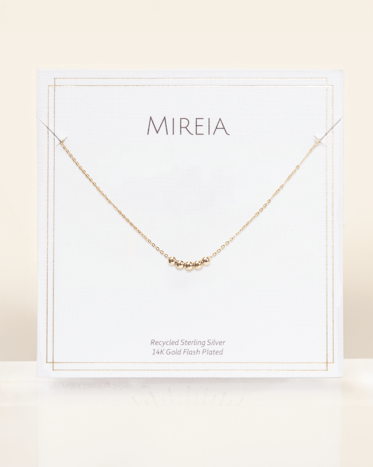 Metal Bead Necklace