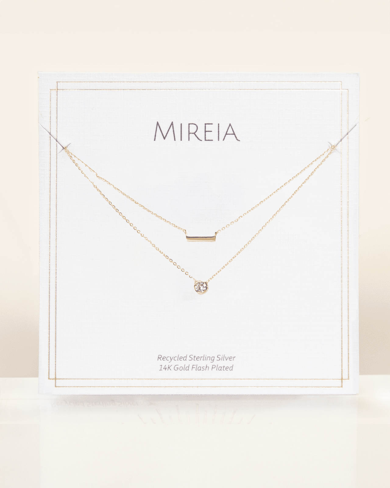 Bezel & Bar Layered Set