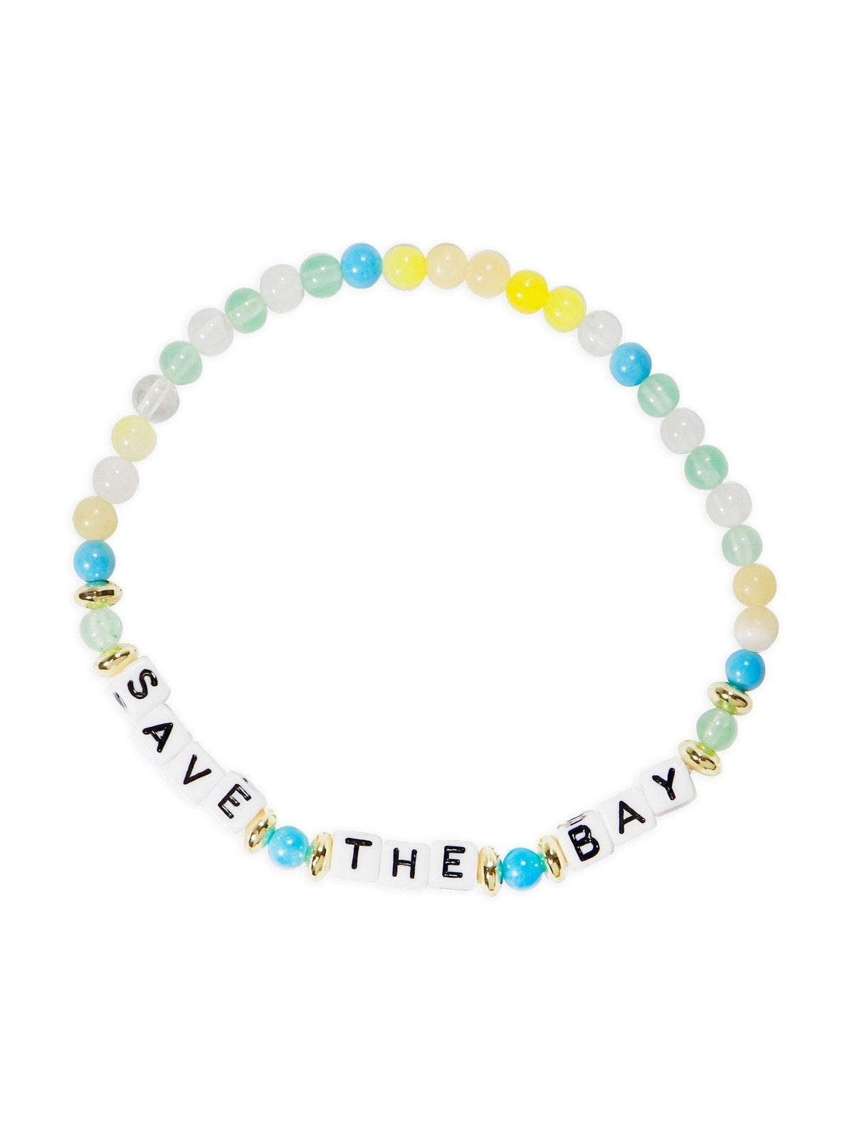 SAVE THE BAY Kids Beaded Bracelet