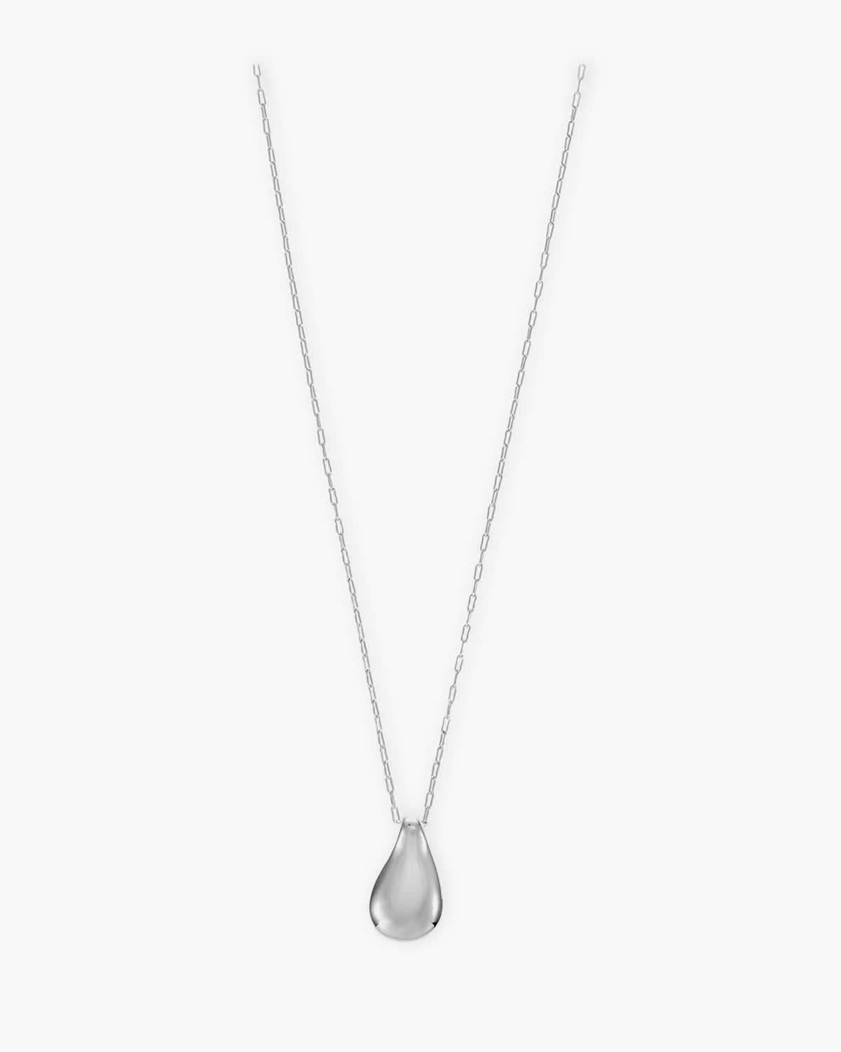 Sculpted Drop Necklace