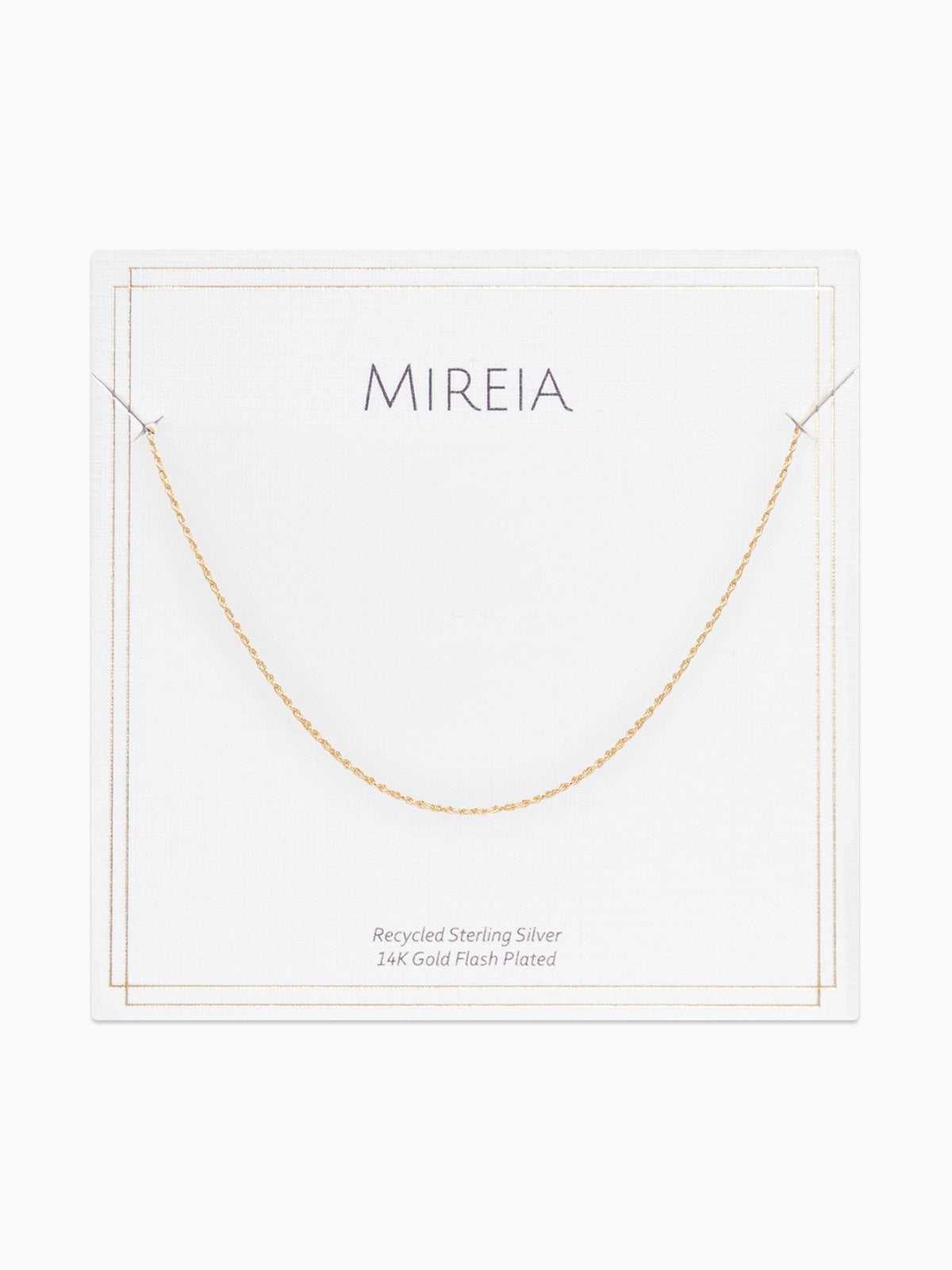 Sterling Silver Rope Chain