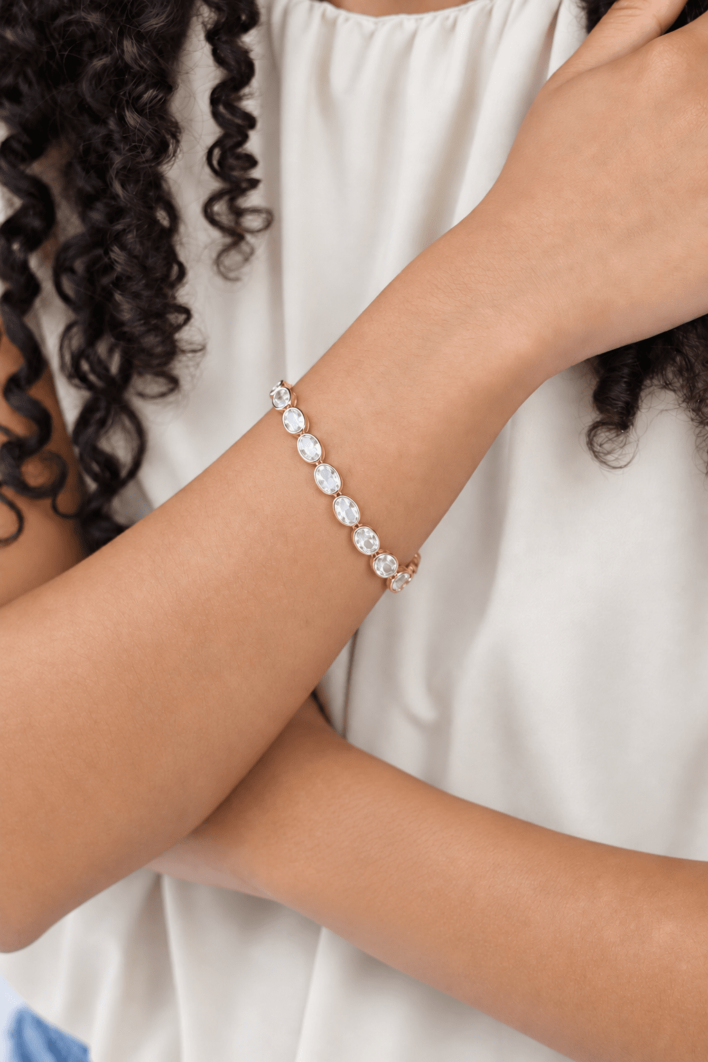 Oval Tennis Bracelet
