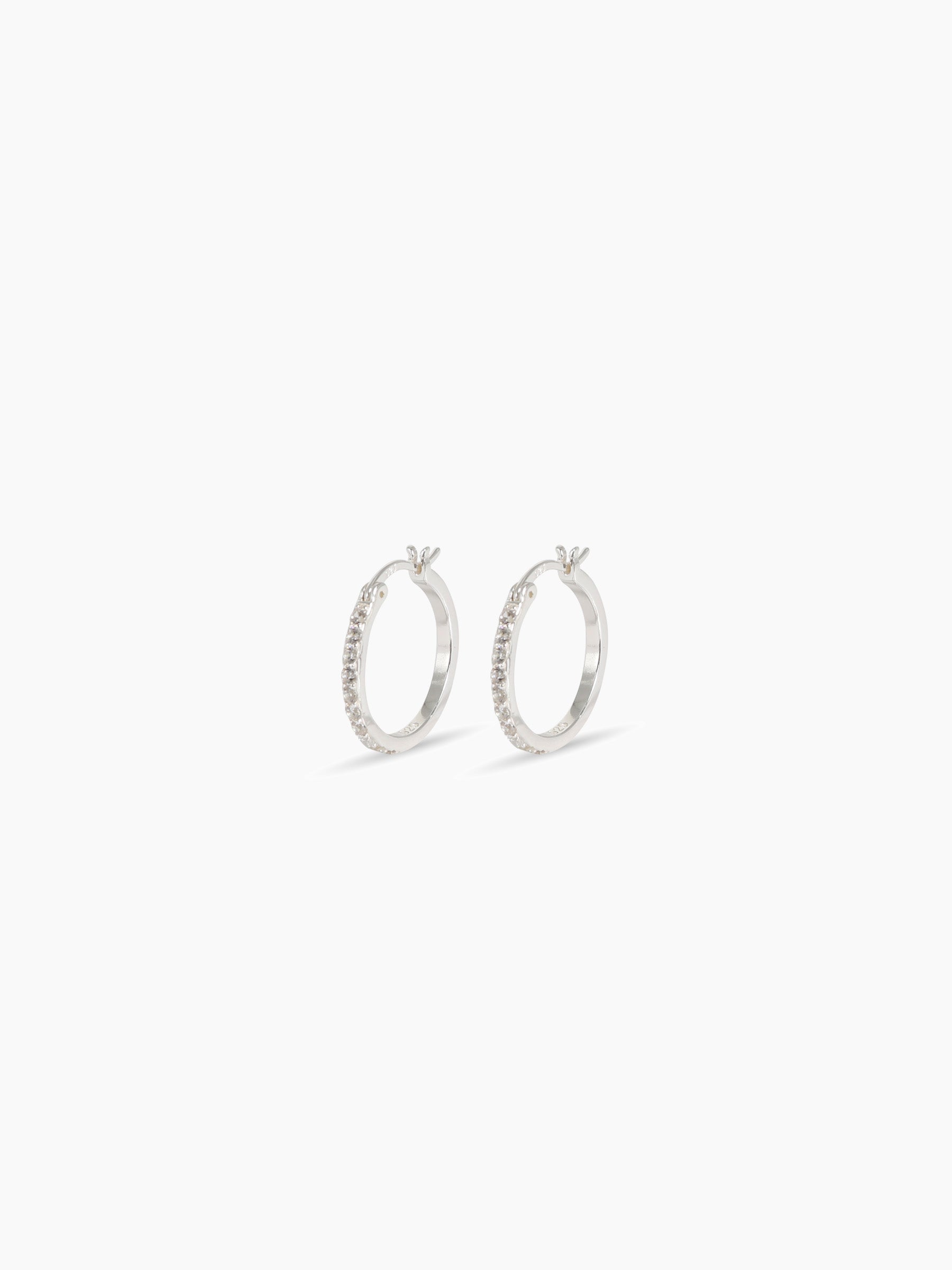 The Pavé Midi Hoop