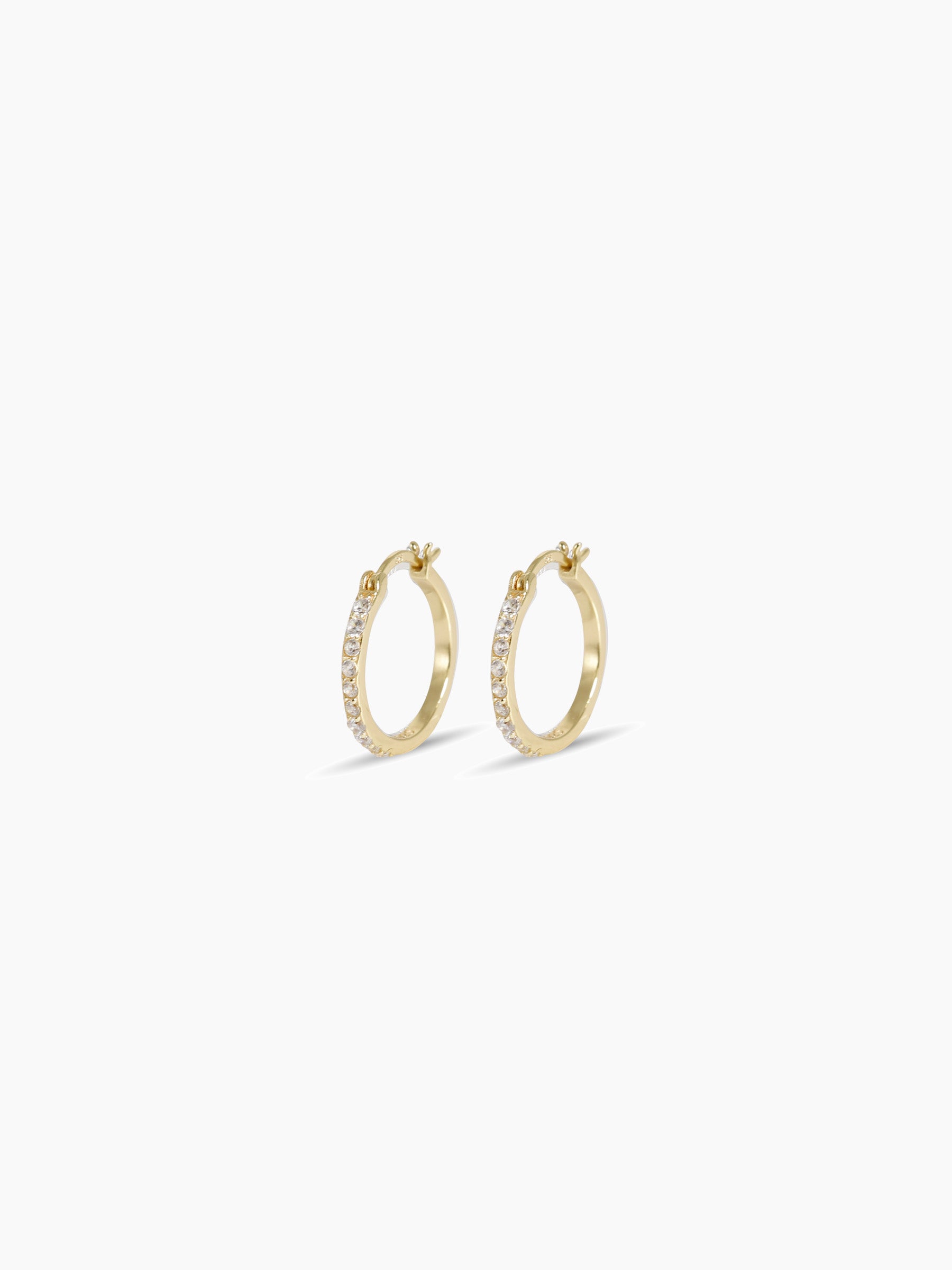 The Pavé Midi Hoop
