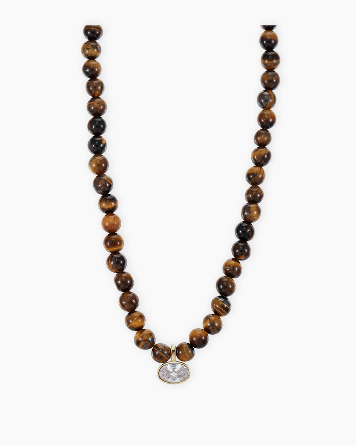 Tiger's Eye Beaded Necklace