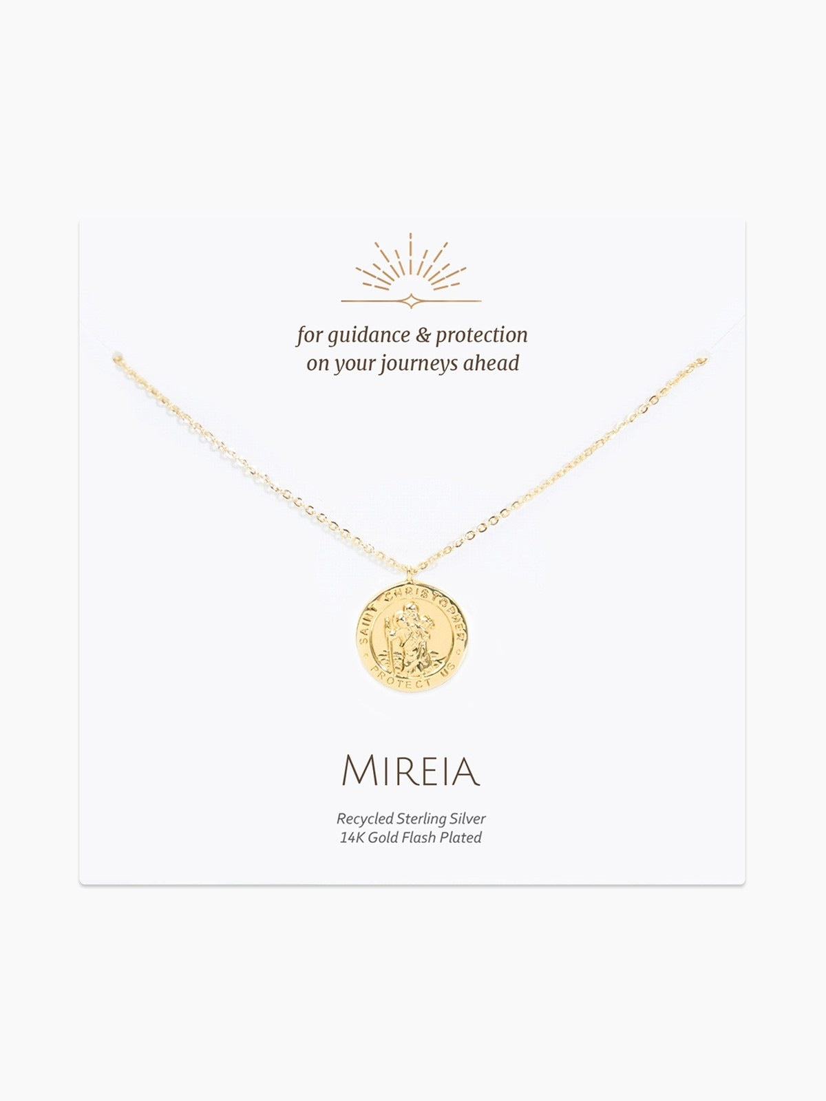 Travelers' Coin Pendant Necklace